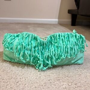 Victory Secret fringe bikini top with removable straps